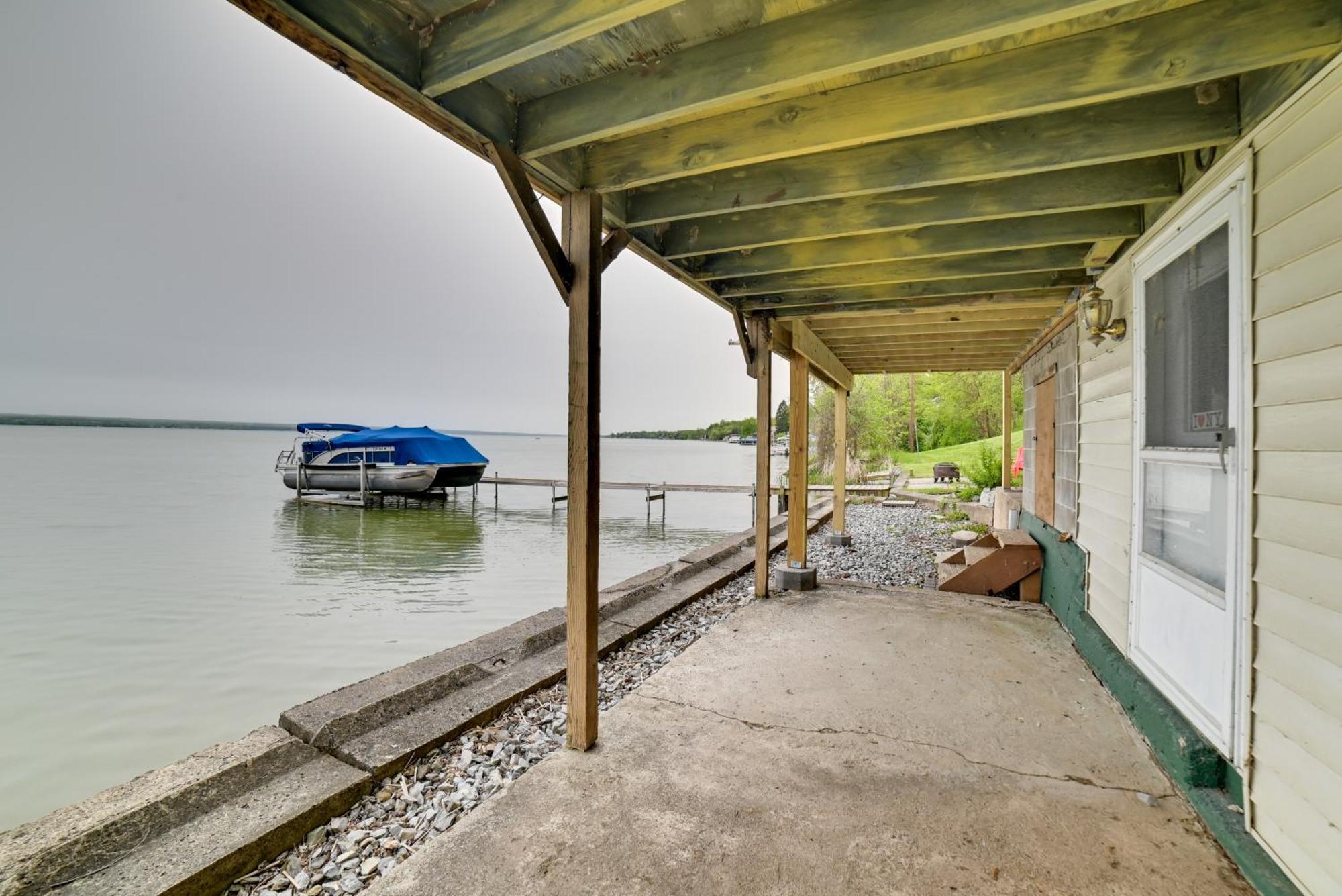 Cayuga Lake Retreat In Seneca Falls With Dock! Buitenkant foto