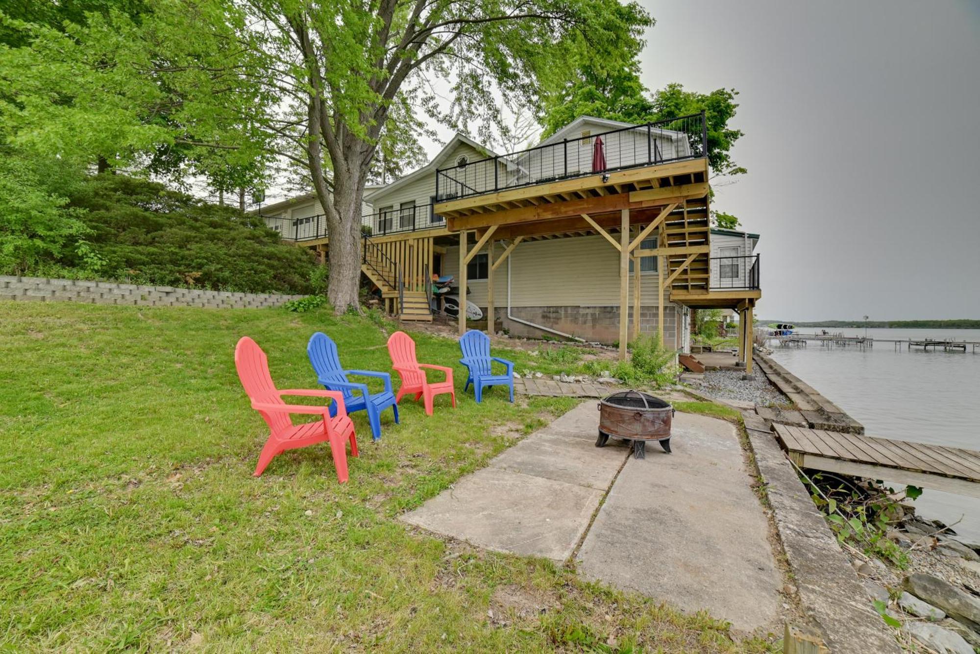 Cayuga Lake Retreat In Seneca Falls With Dock! Buitenkant foto