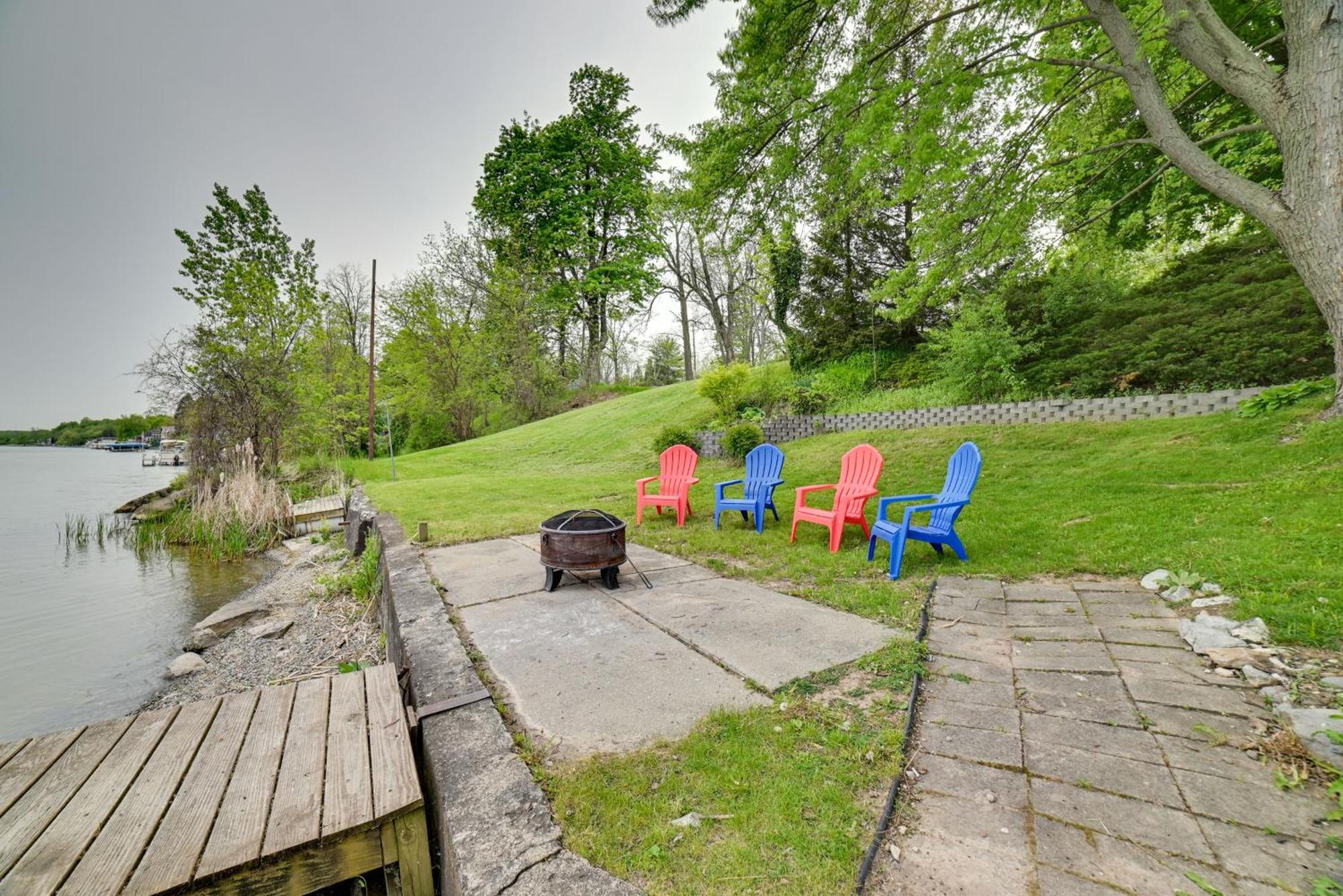 Cayuga Lake Retreat In Seneca Falls With Dock! Buitenkant foto